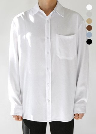 베이직 링클프리 셔츠 (6color) T#2691